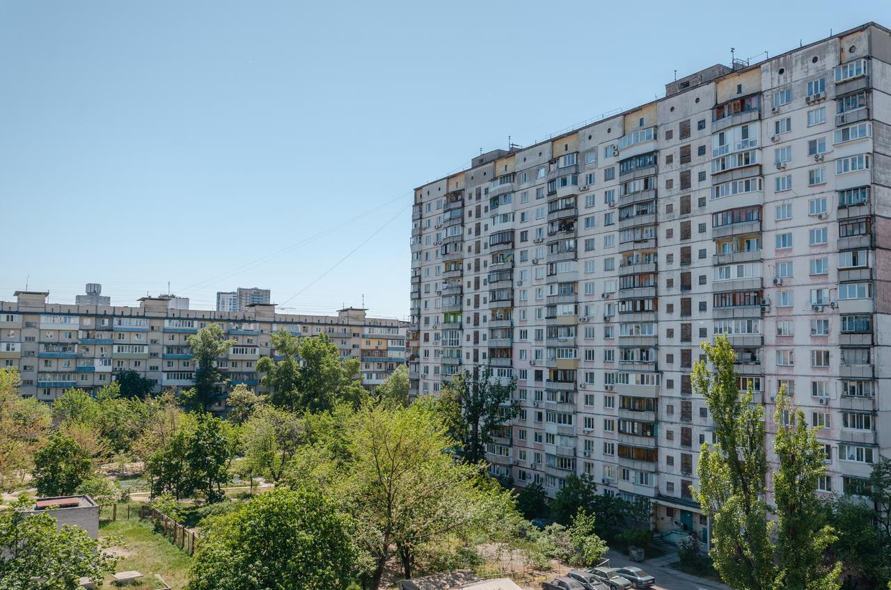 Artal Apartment On Obolonskyi Avenue 16A Kiev Bagian luar foto